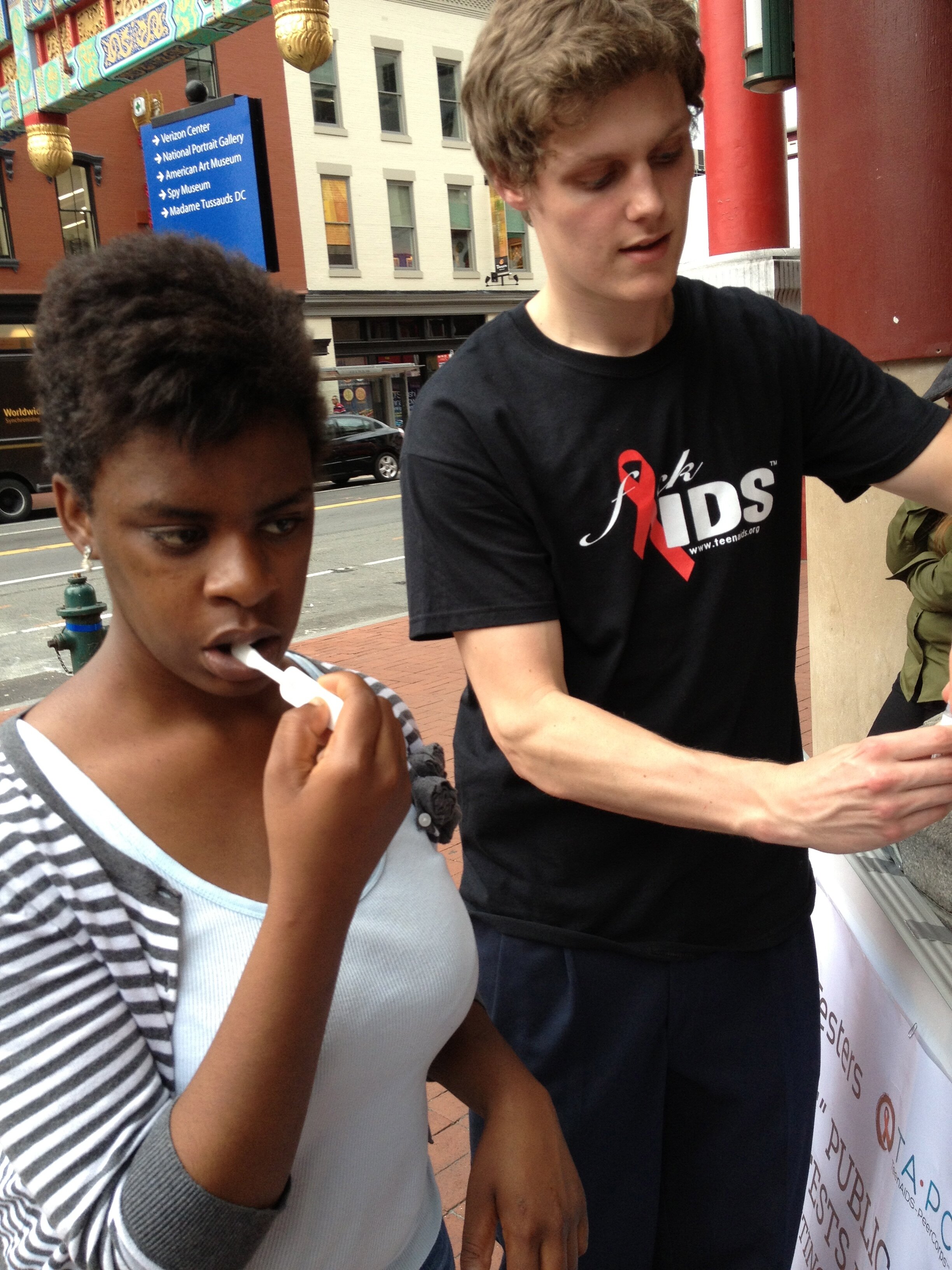 Oral HIV testing