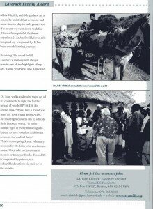 2002 Laverack Family Alumni Award, p.3